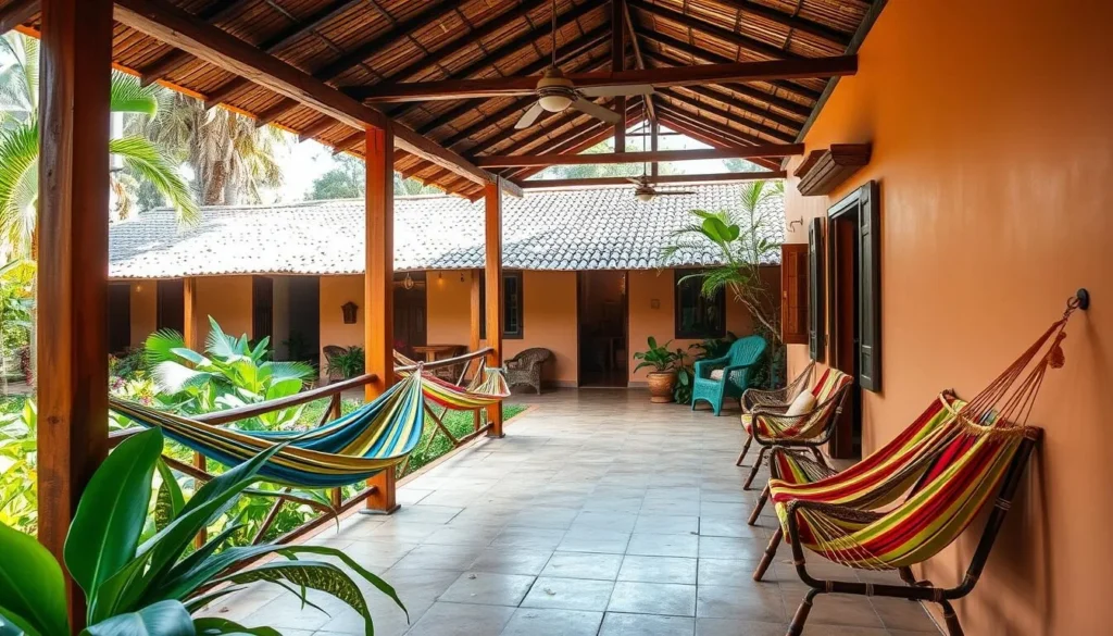 A charming pousada (guesthouse) in Alter do Chao with hammocks and tropical garden A charming pousada (guesthouse) in Alter do Chao with hammocks and tropical garden