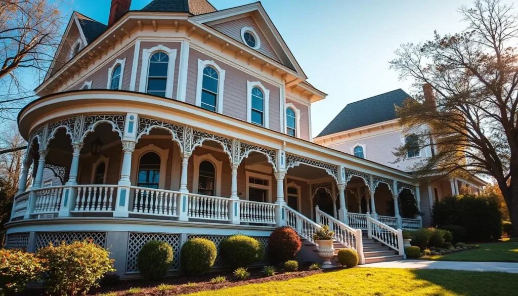 A historic bed and breakfast in Texarkana with Victorian architecture