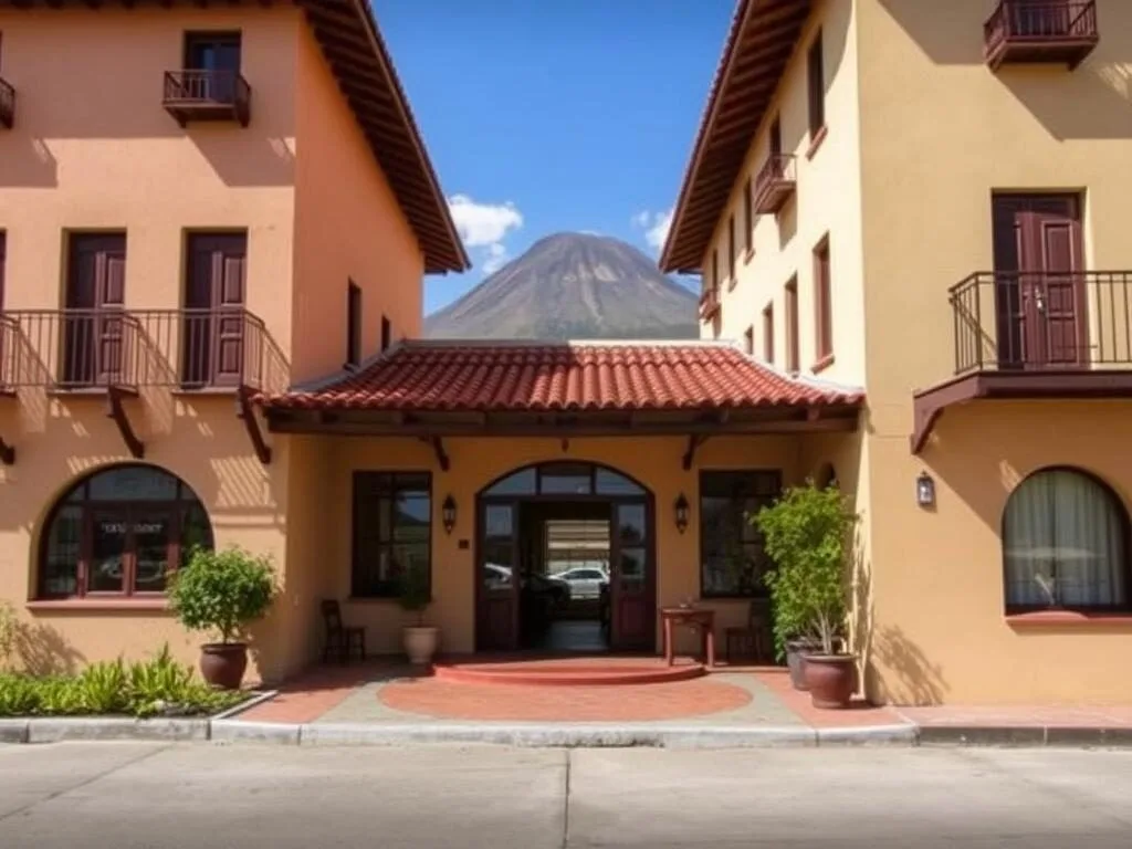 A mid-range hotel in nearby Amecameca with views of the Iztaccíhuatl volcano