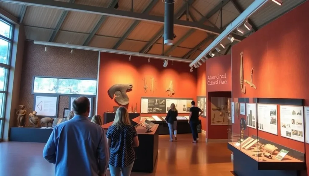 Aboriginal Cultural Centre & Keeping Place in Armidale with indigenous art displays