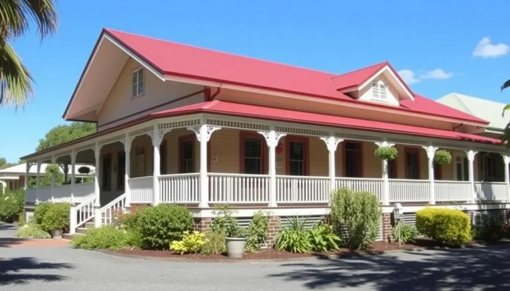 Accommodation in Gympie Queensland with views of the surrounding countryside
