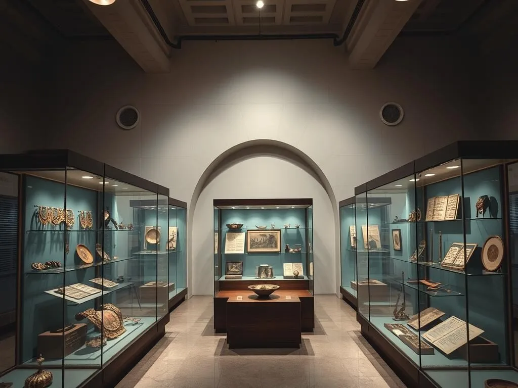 Al Sharif Museum in Taif displaying traditional Saudi artifacts and cultural items
