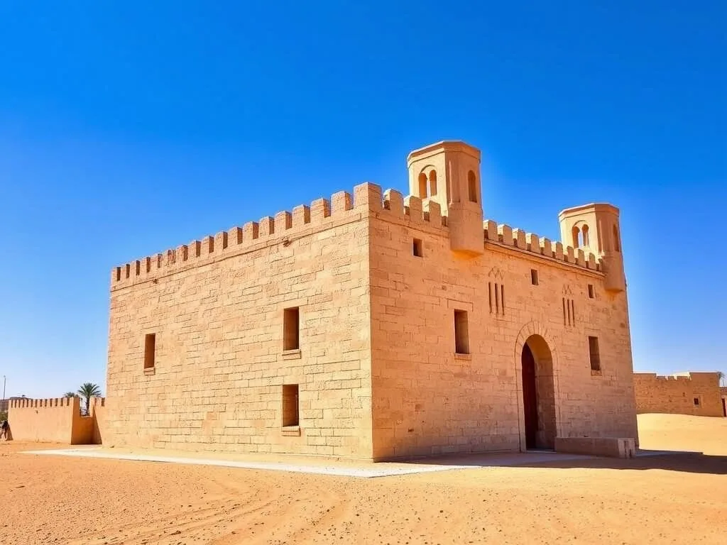 Al Zubara Fort UNESCO World Heritage site in Al Shamal Qatar