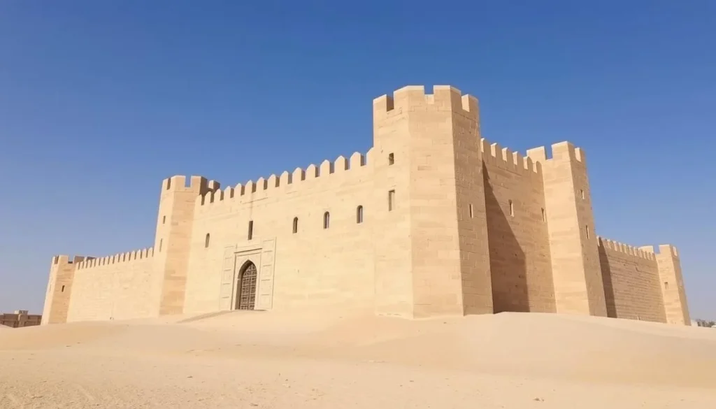 Al Zubarah Fort, a UNESCO World Heritage site near Madinat Ash Shamal