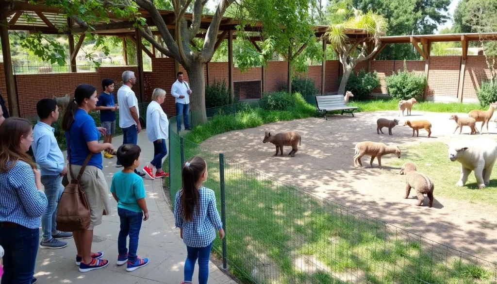 Animal Encounter wildlife center in Aley with native Lebanese animals