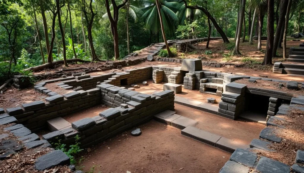 Archaeological remains of maroon settlements within Alejandro de Humboldt National Park