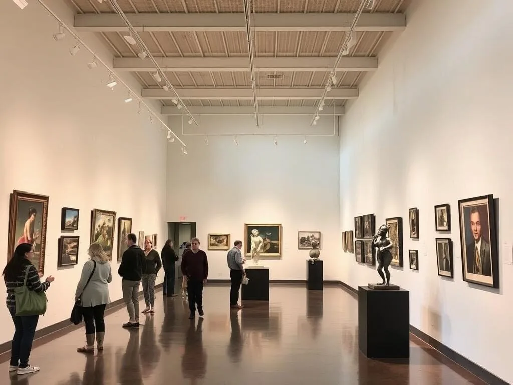 Art exhibition at Ellen Noël Art Museum near West Odessa Art exhibition at Ellen Noël Art Museum near West Odessa