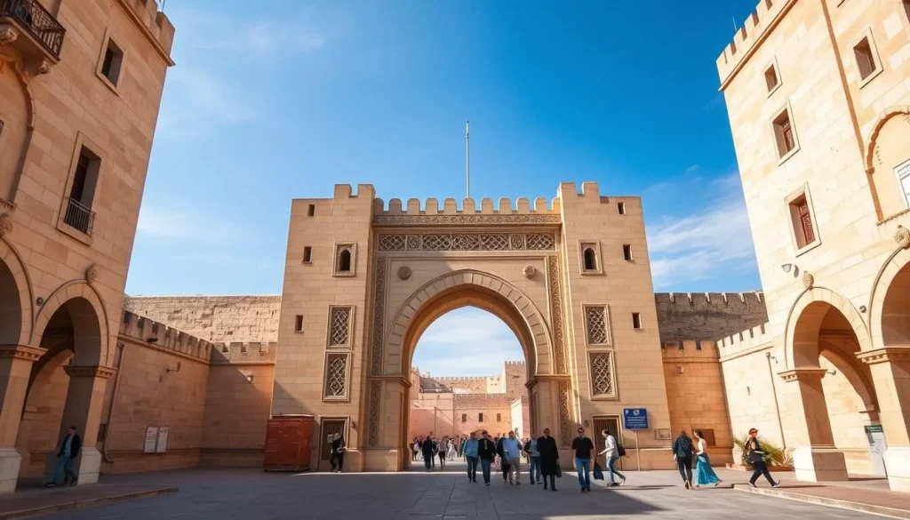 Bab Diwan gate entrance to Sfax Medina