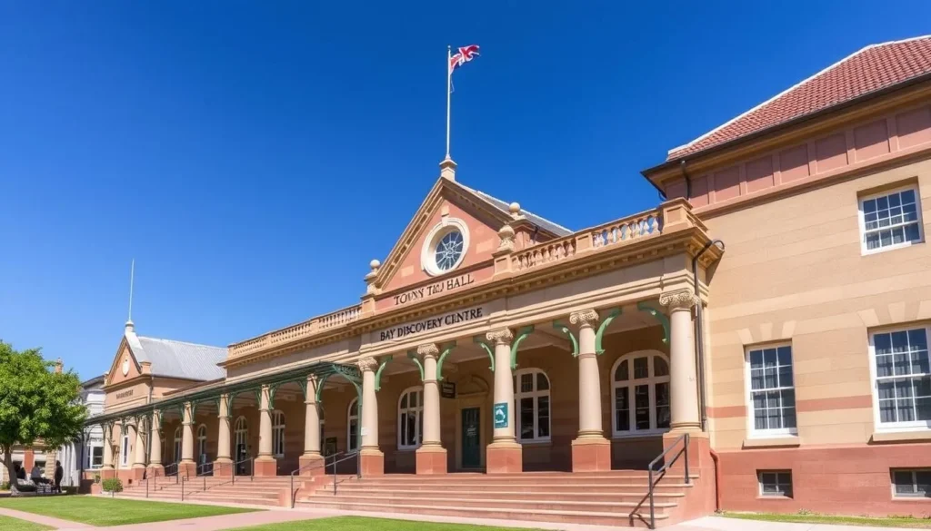 Bay Discovery Centre in the historic Glenelg Town Hall