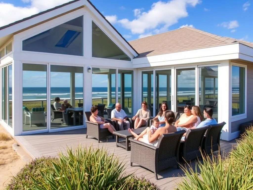 Beach house vacation rental with ocean view near Manresa State Beach