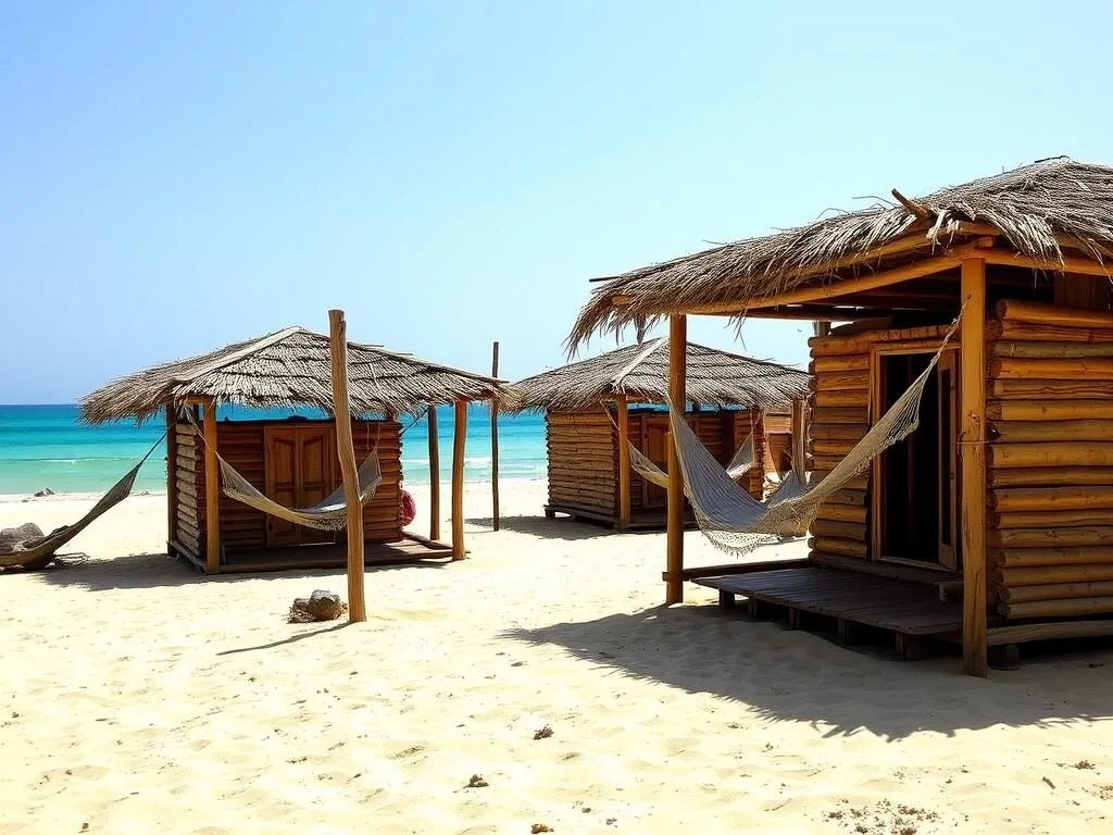 Beachfront accommodation in Cabo de la Vela, La Guajira