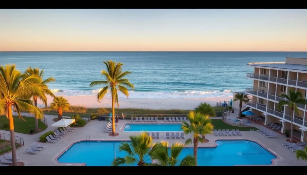 Beachfront accommodations near Dr. Von D. Mizell-Eula Johnson State Park Florida