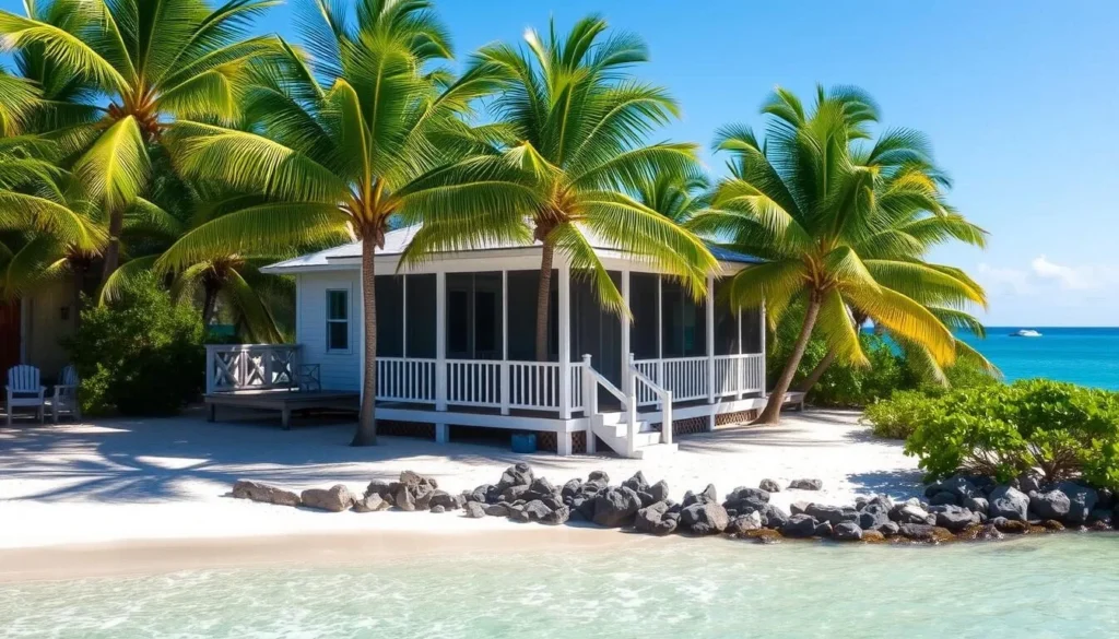 Beachfront cottage with screened porch in Blossom Village