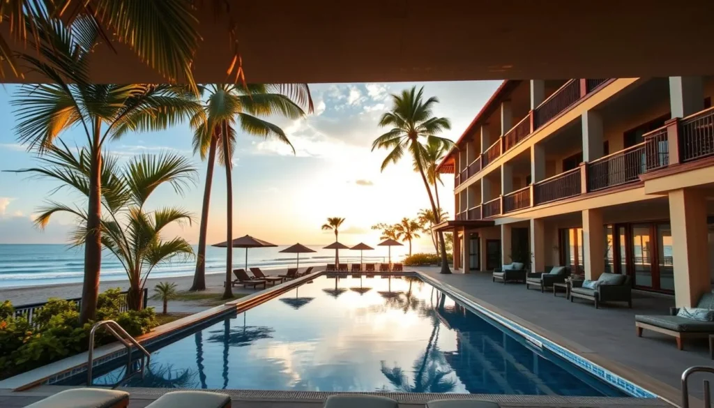 Beachfront hotel in Kendari with traditional architecture and ocean views - Kendari, Indonesia: Best Things to Do