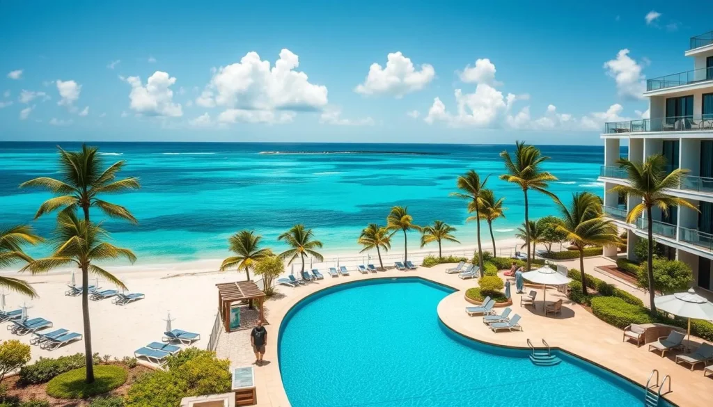 Beachfront hotel in Saint Lawrence Gap with swimming pool and ocean view Beachfront hotel in Saint Lawrence Gap with swimming pool and ocean view
