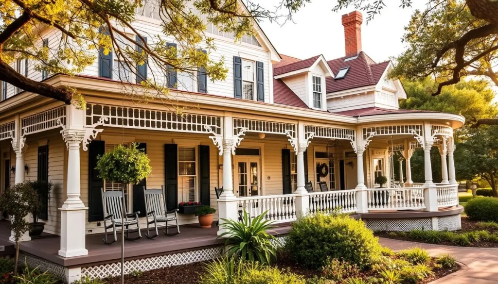 Bed and breakfast inn in historic building in La Porte Texas