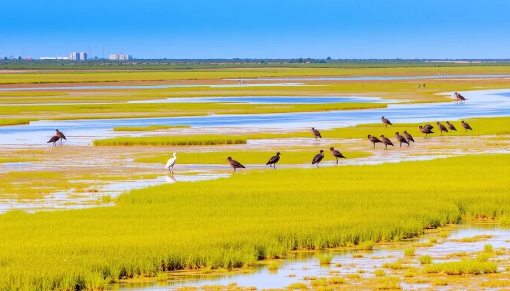Birdwatching at Loukkos River marshes near Larache Birdwatching at Loukkos River marshes near Larache