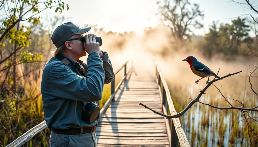 Birdwatching in Big Thicket National Preserve