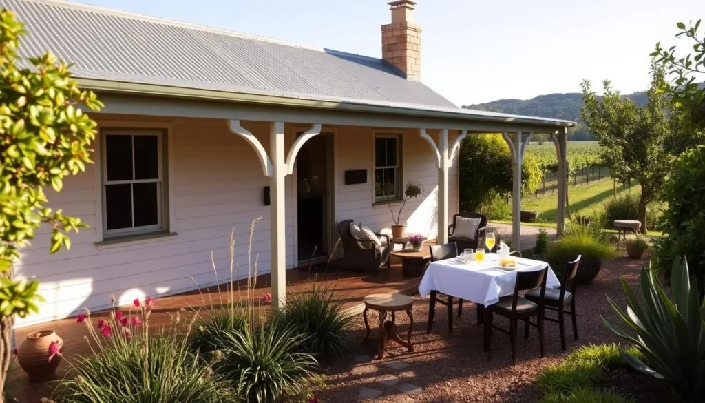 Boutique B&B in McLaren Vale with garden setting, perfect for couples exploring McLaren Vale South Australia things to do