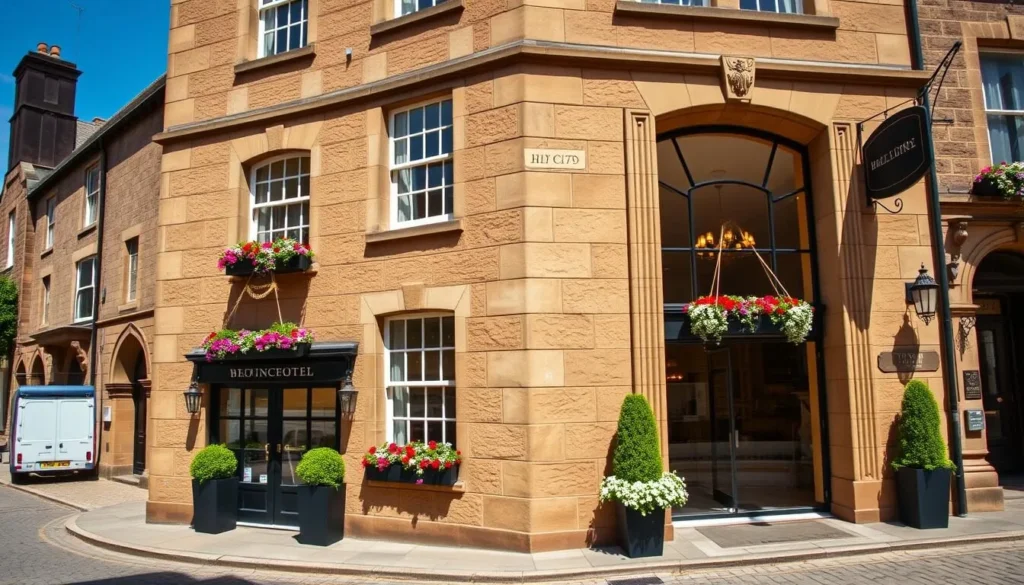 Boutique hotel in Lancaster with historic facade and comfortable interior Boutique hotel in Lancaster with historic facade and comfortable interior