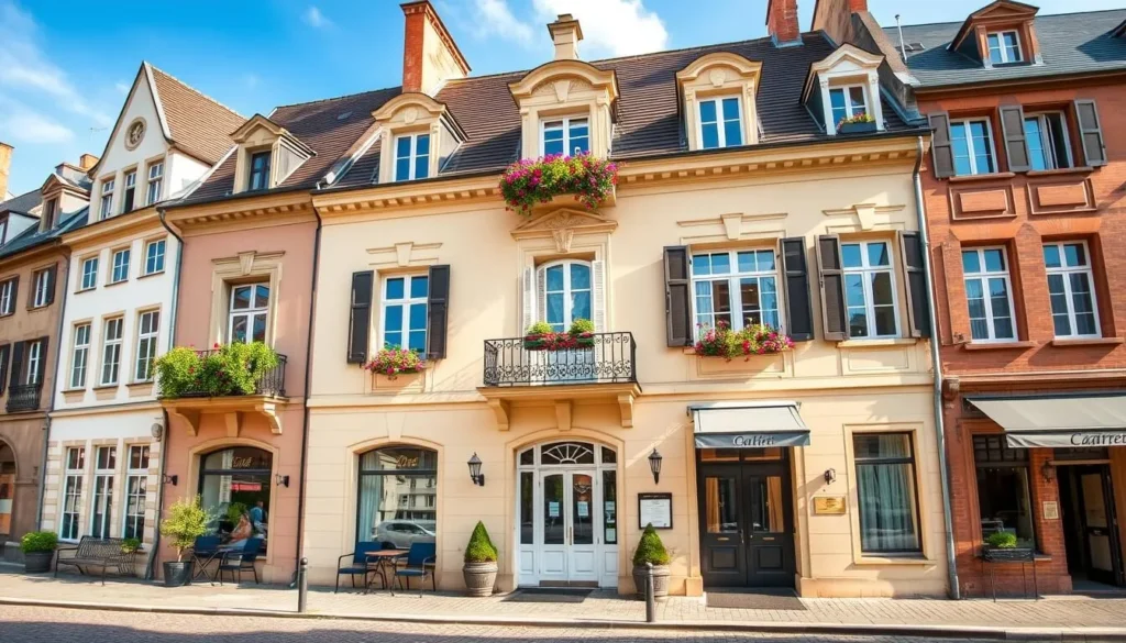 Boutique hotel in Metz city center with historic architecture