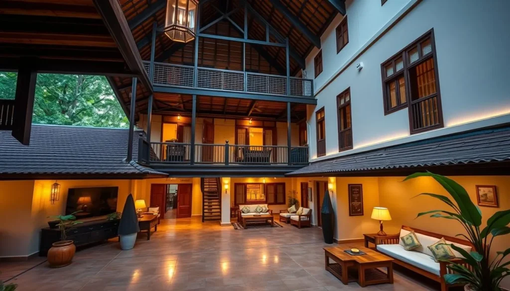 Boutique hotel in Vientiane with traditional Lao architecture and modern amenities