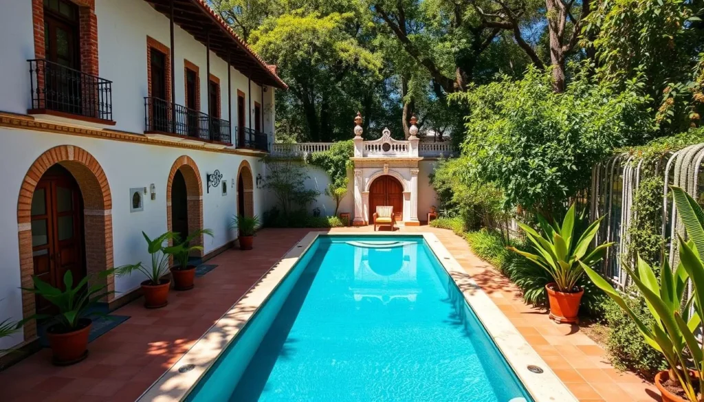 Boutique hotel in Yerba Buena neighborhood of San Miguel de Tucuman with swimming pool