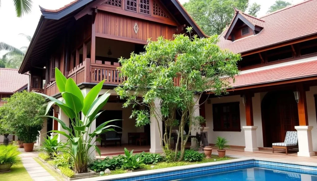 Boutique hotel with traditional Lao architecture in Luang Prabang, best accommodations in Luang Prabang, Laos