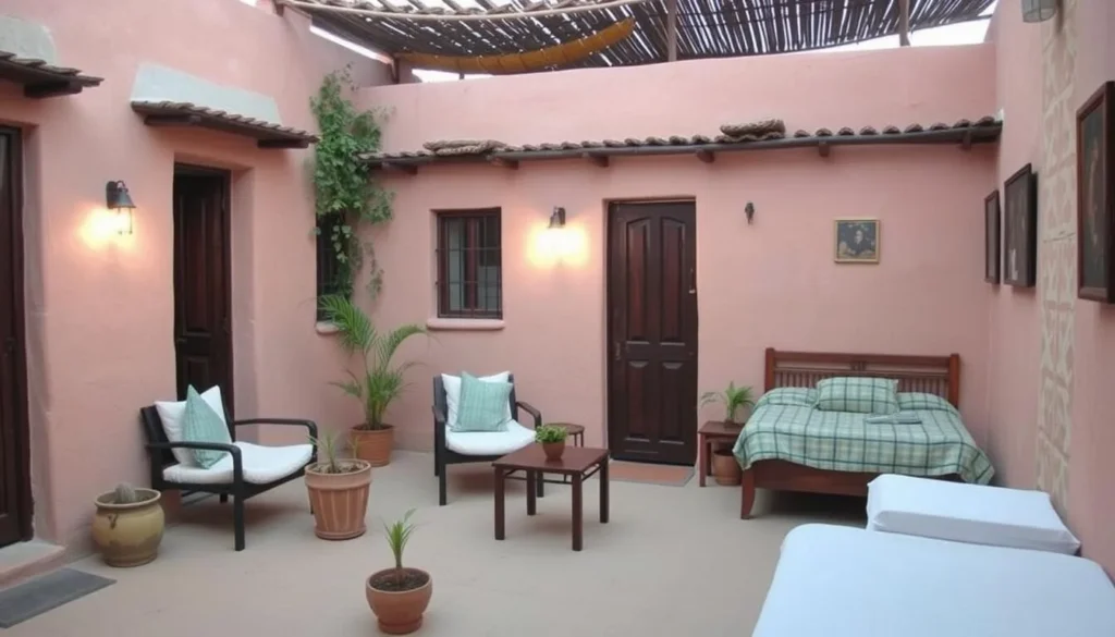 Budget guesthouse in Ouarzazate with simple but comfortable accommodations