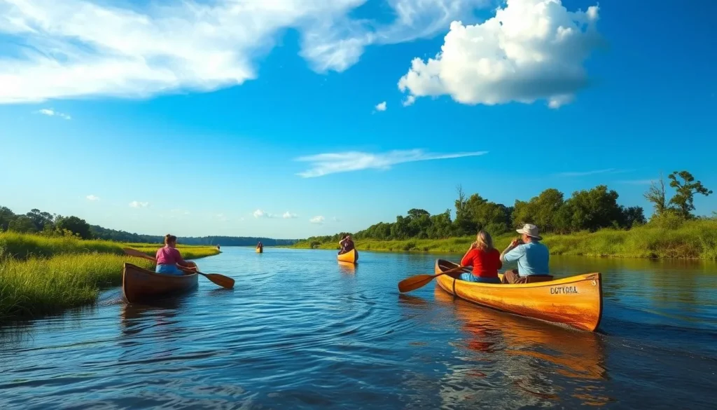 Canoe trip on the Mississippi River near Clarksdale with Quapaw Canoe Company