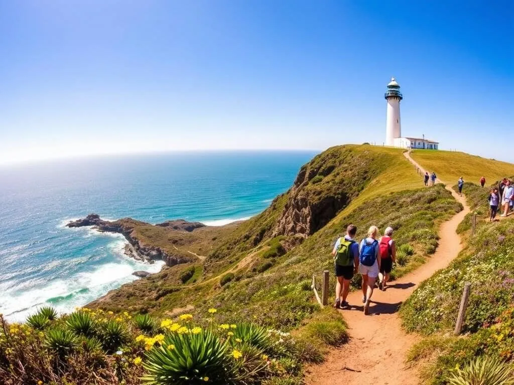 Cape Byron Lighthouse walk with ocean views, a highlight during the best months to visit Byron Bay