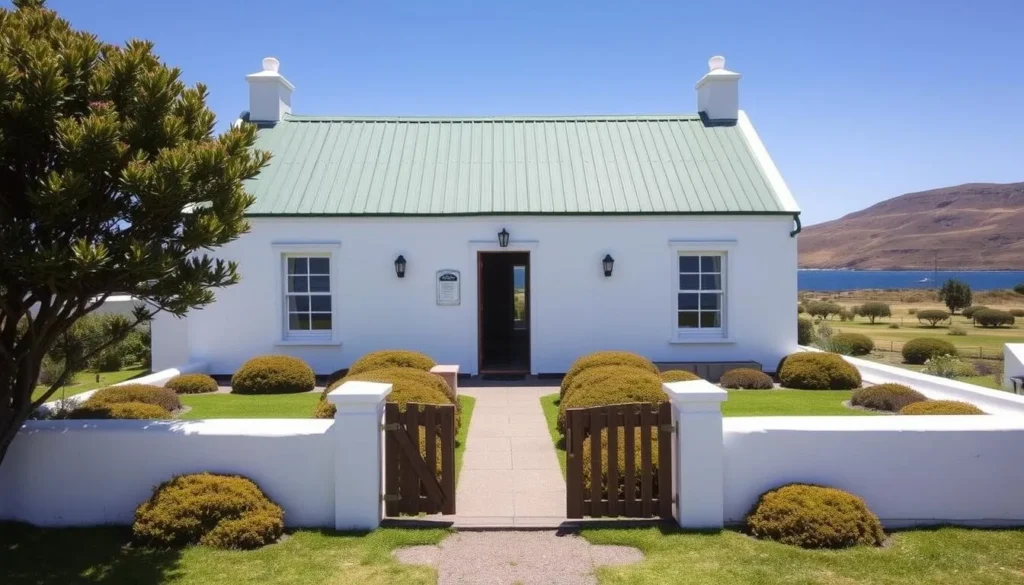 Carcass Island House, the main accommodation option on Carcass Island, Falkland Islands