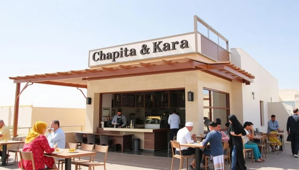 Chapati & Karak cafe at Katara Cultural Village Chapati & Karak cafe at Katara Cultural Village