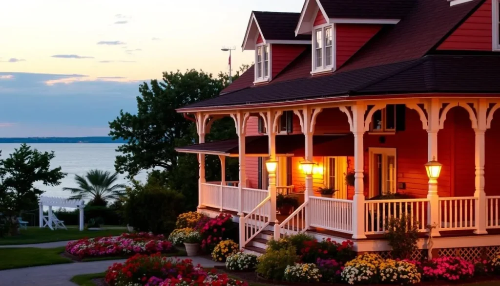 Charming lakeside accommodation in Port Dover on Lake Erie Shoreline Ontario