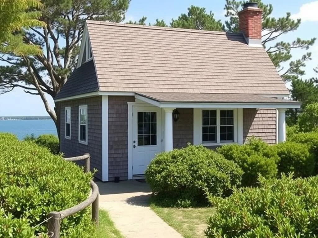 Charming vacation cottage on Chebeague Island with water views