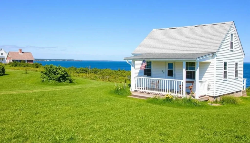 Charming waterfront cottage accommodation on Campobello Island, Maine with Bay of Fundy views