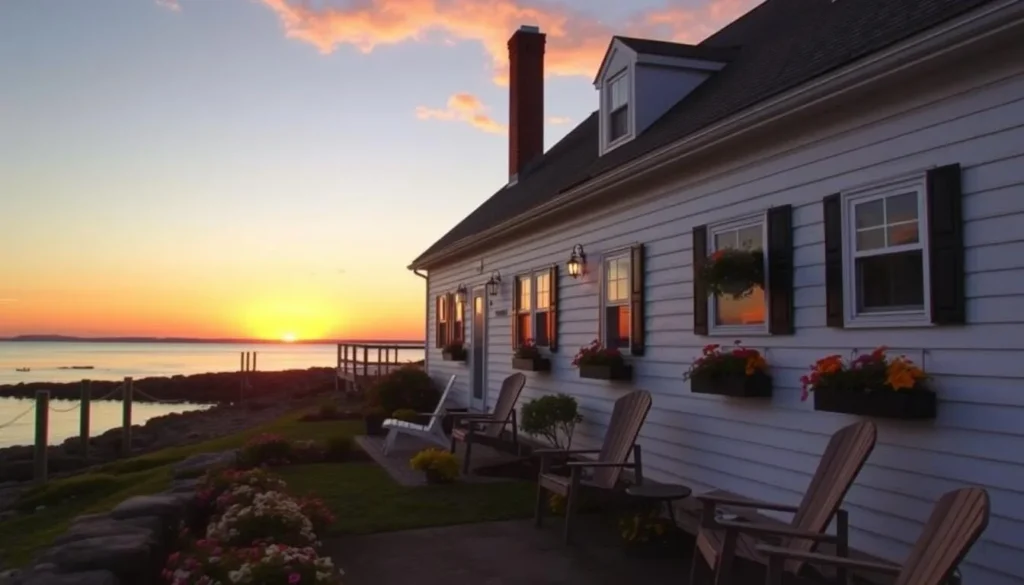 Charming waterfront inn in Lubec with ocean views