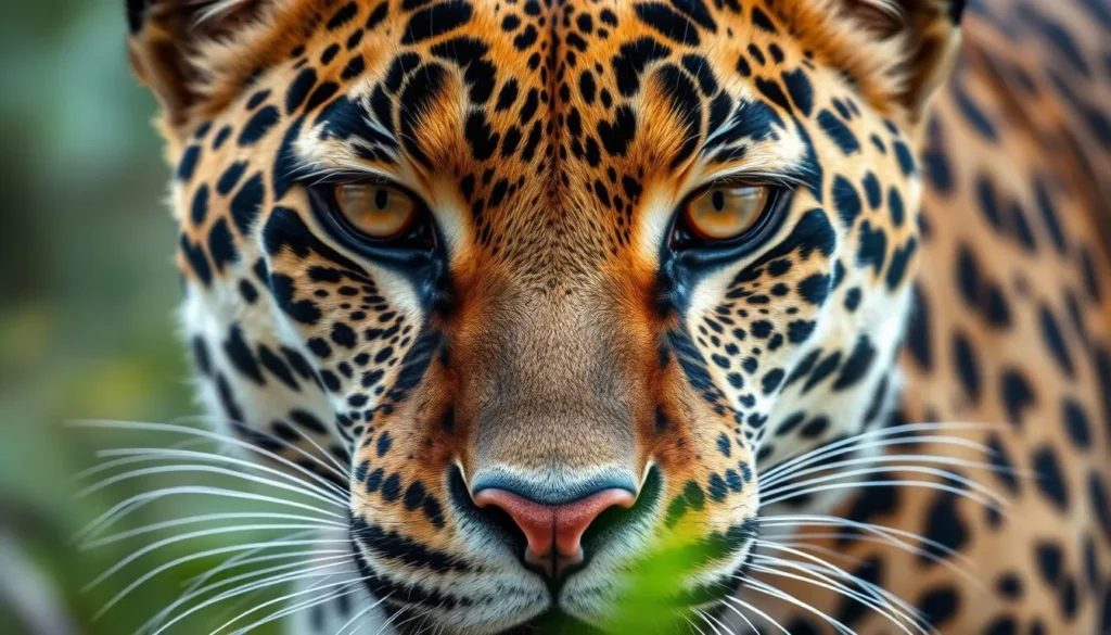 Close-up of a Sri Lankan leopard in Wilpattu National Park showing its distinctive markings