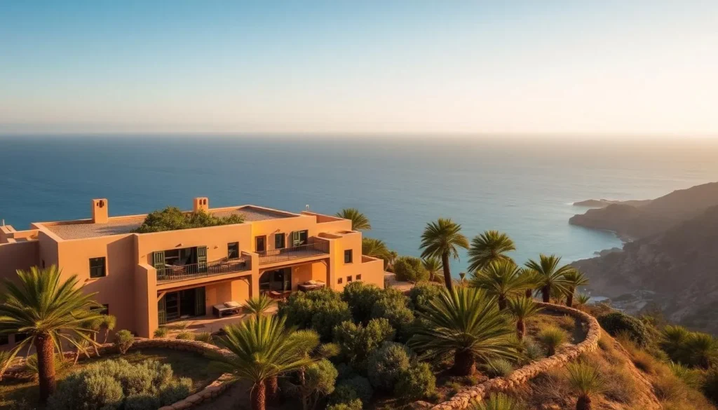 Coastal accommodation with views of Al Hoceima National Park and the Mediterranean Sea Coastal accommodation with views of Al Hoceima National Park and the Mediterranean Sea