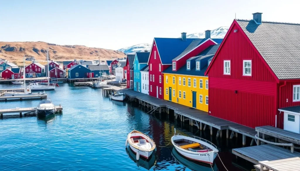 Colonial Harbor in Old Nuuk with historic wooden houses - Nuuk, Greenland: Best Things to Do