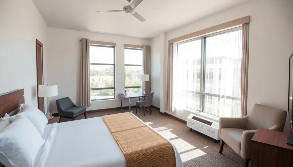 Comfortable hotel room in Sherman with modern amenities Comfortable hotel room in Sherman with modern amenities