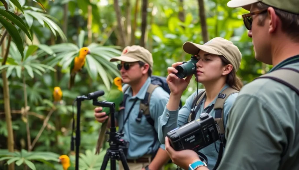 Conservation work being done to protect the yellow-naped parrot in Port Royal National Park
