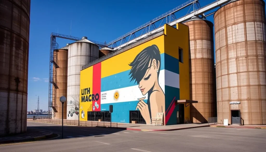 Contemporary Art Museum of Rosario housed in converted silos Contemporary Art Museum of Rosario housed in converted silos