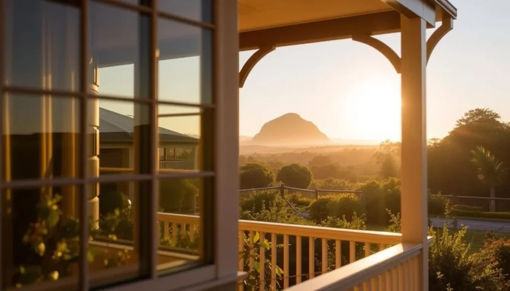 Cozy accommodation near The Rock Nature Reserve with views of the formation