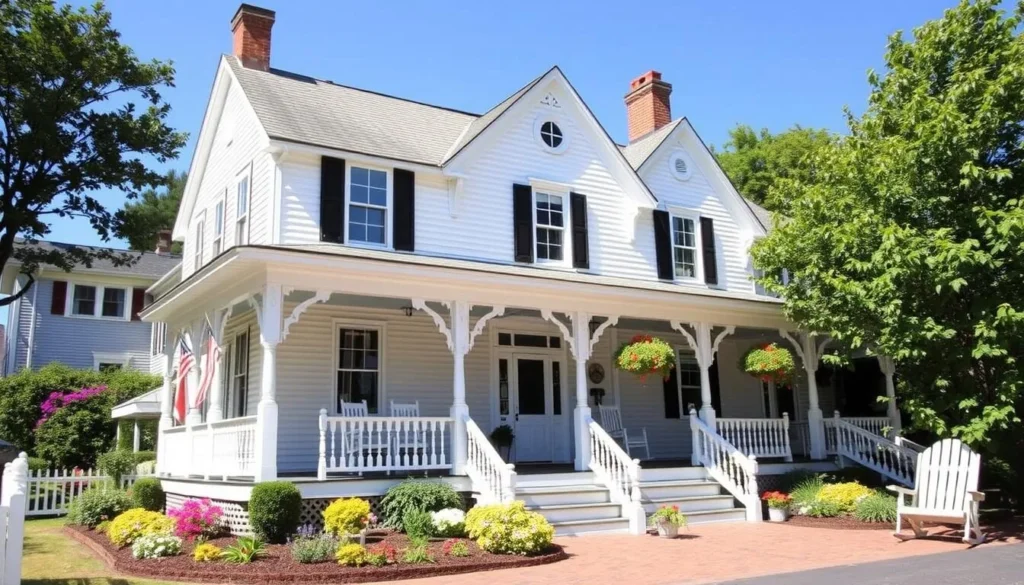 Cozy bed and breakfast in Cumberland Rhode Island with historic architecture