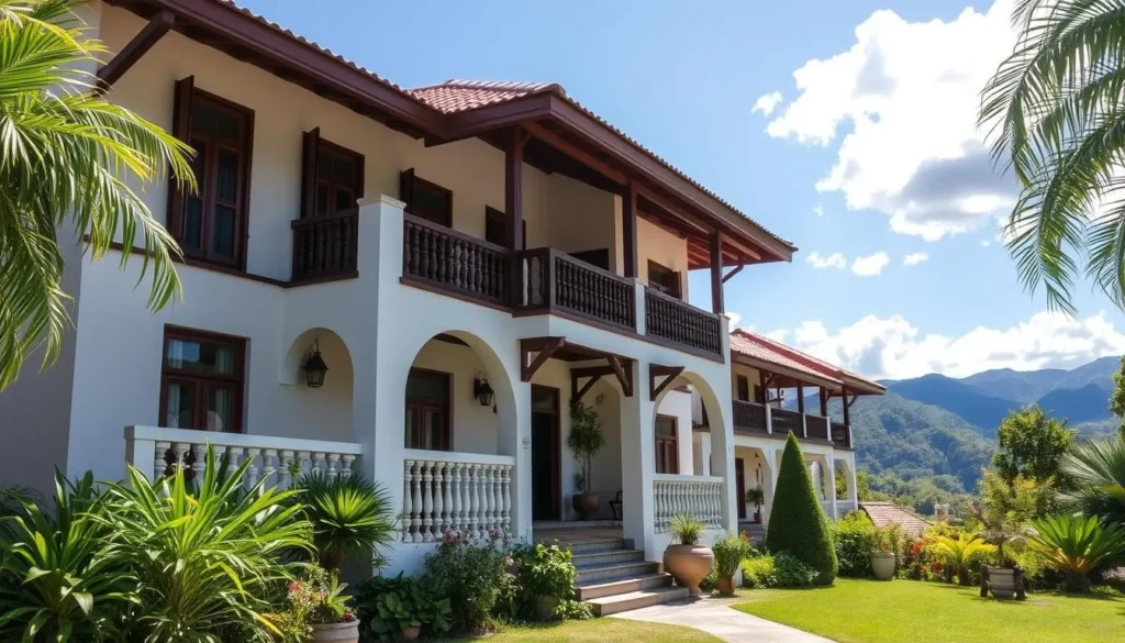 Cozy hotel in Siguatepeque with mountain views and traditional Honduran architecture