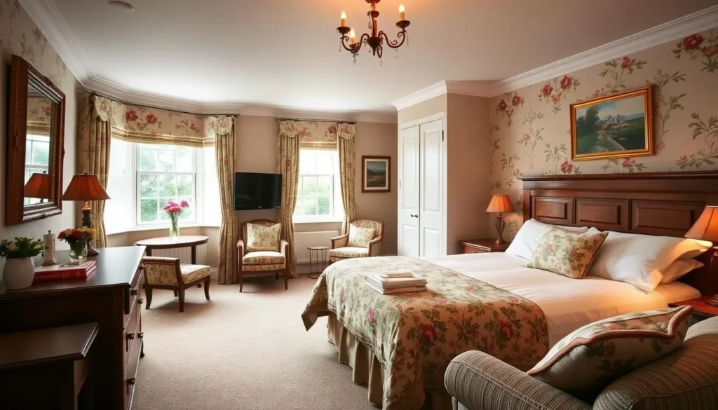 Cozy mid-range bed and breakfast in York with traditional English decor