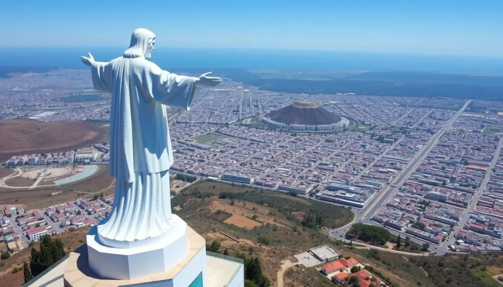 Cristo de la Concordia statue overlooking Cochabamba city