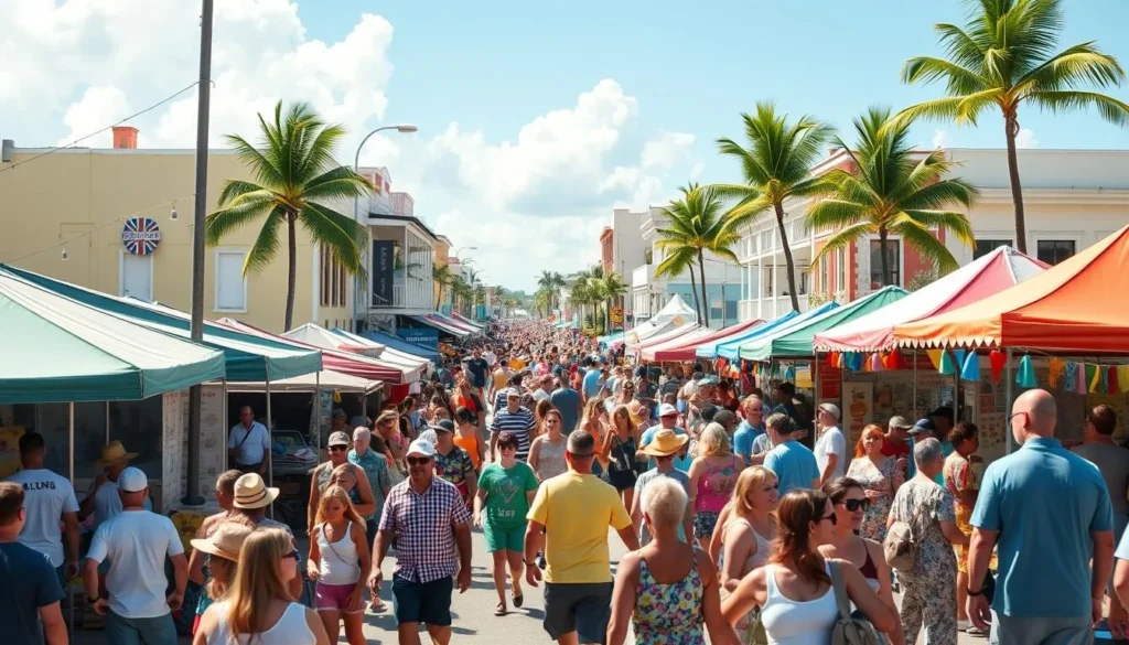 Cultural festival in Key West near Big Coppitt Key, Florida