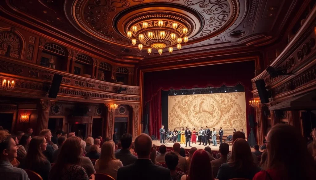Cultural performance at the Uptown Theater in Grand Prairie